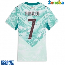 Portugal Cristiano Ronaldo #7 Gostujuci Dres za Ženska SP 2026 Kratak Rukav